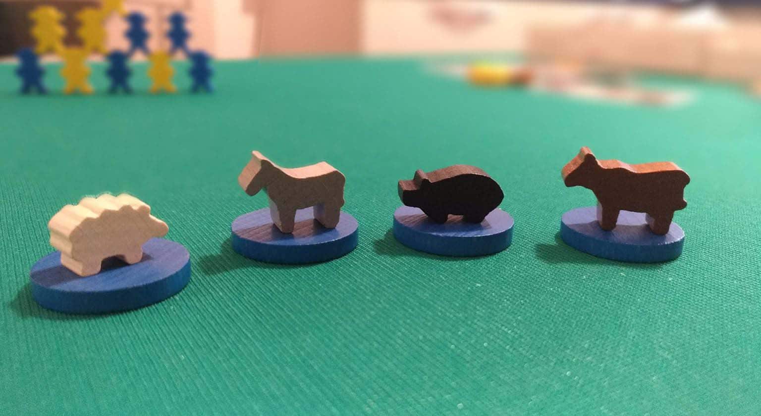 meeple animali